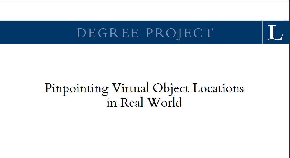 Bachelor's Thesis in Computer Engineering